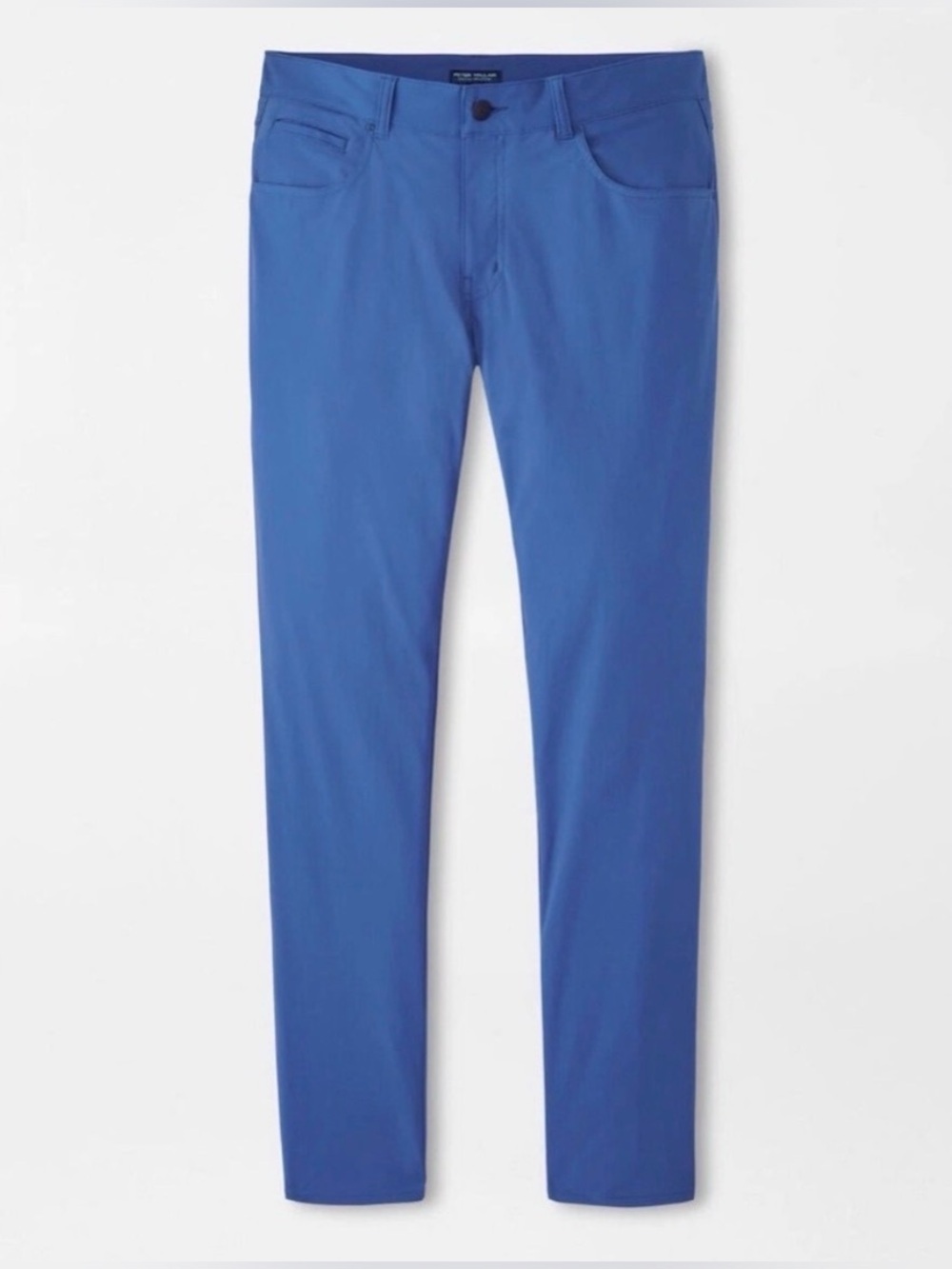 Peter Millar Men's Bingham Performance 34x32 Ocean Blue Five-Pocket Pant NWT